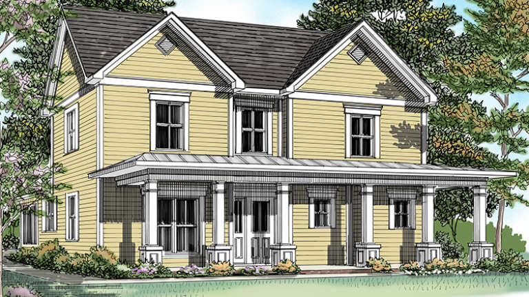 House Plan House Plan #18229 Front Elevation