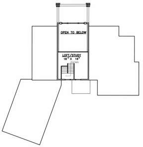 Second Floor for House Plan #039-00450