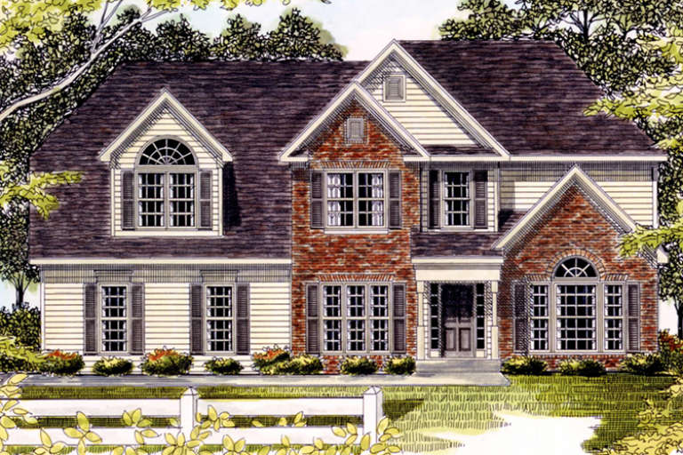 House Plan House Plan #18231 Front Elevation