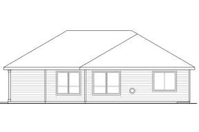 Craftsman House Plan #035-00754 Elevation Photo