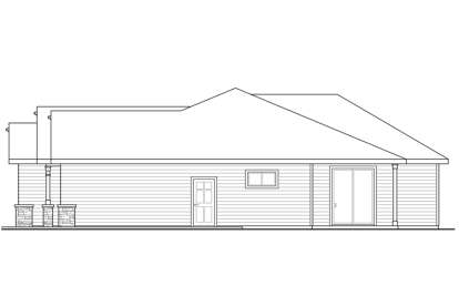 Craftsman House Plan #035-00754 Elevation Photo