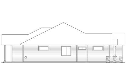 Craftsman House Plan #035-00755 Elevation Photo