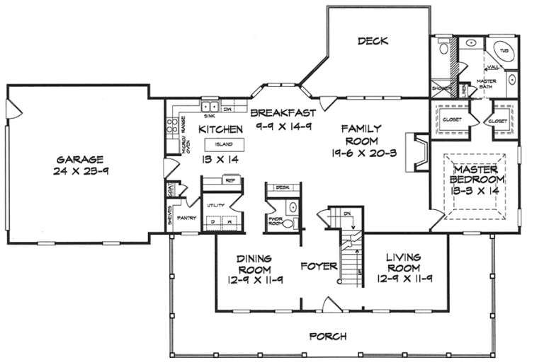 House Plan House Plan #18236 Drawing 1