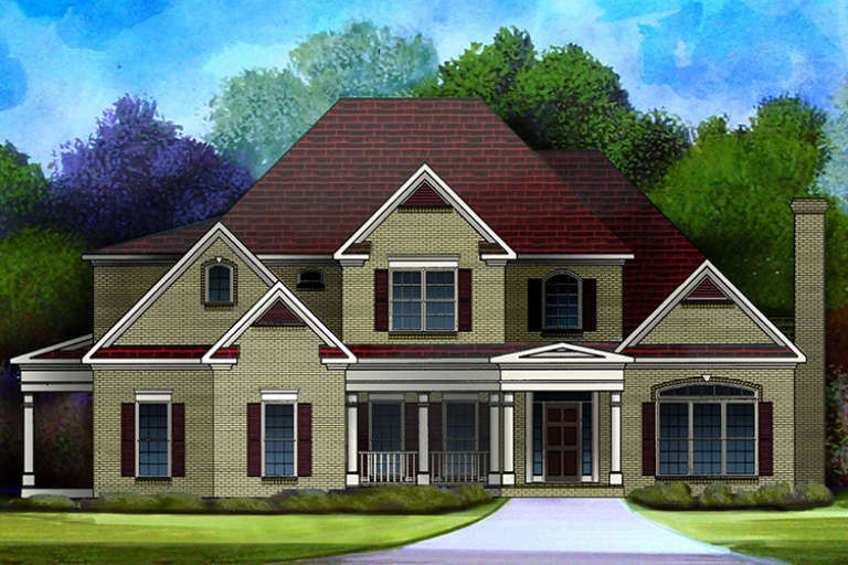 House Plan House Plan #18238 Front Elevation