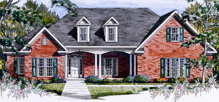 House Plan House Plan #18240 Front Elevation