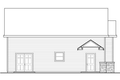 Craftsman House Plan #035-00757 Elevation Photo