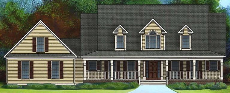 House Plan House Plan #18244 Front Elevation