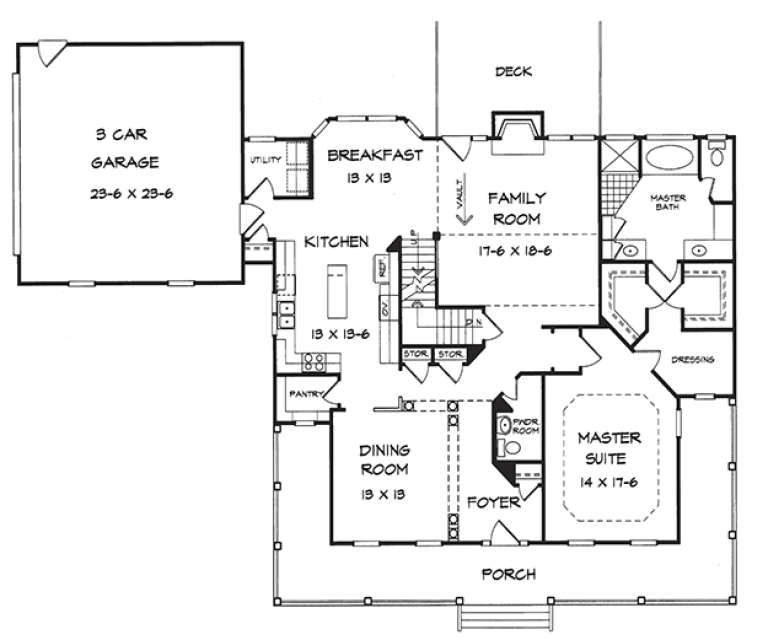 House Plan House Plan #18244 Drawing 1