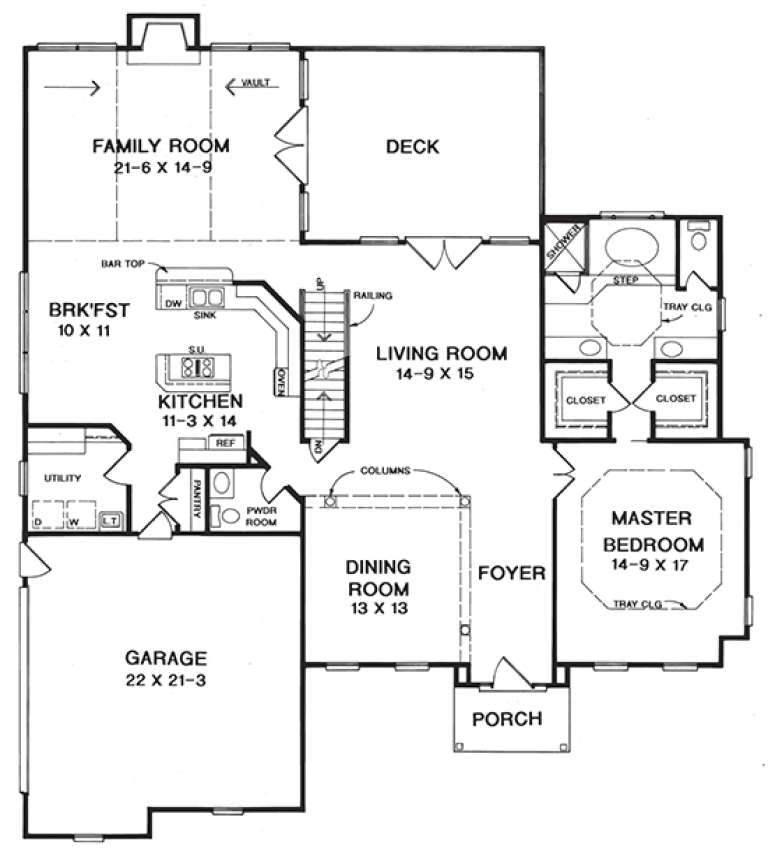 House Plan House Plan #18245 Drawing 1