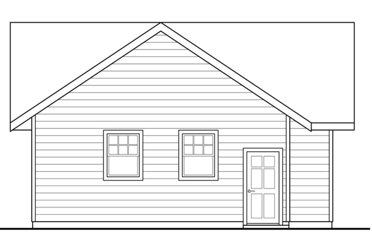 Country House Plan #035-00760 Elevation Photo