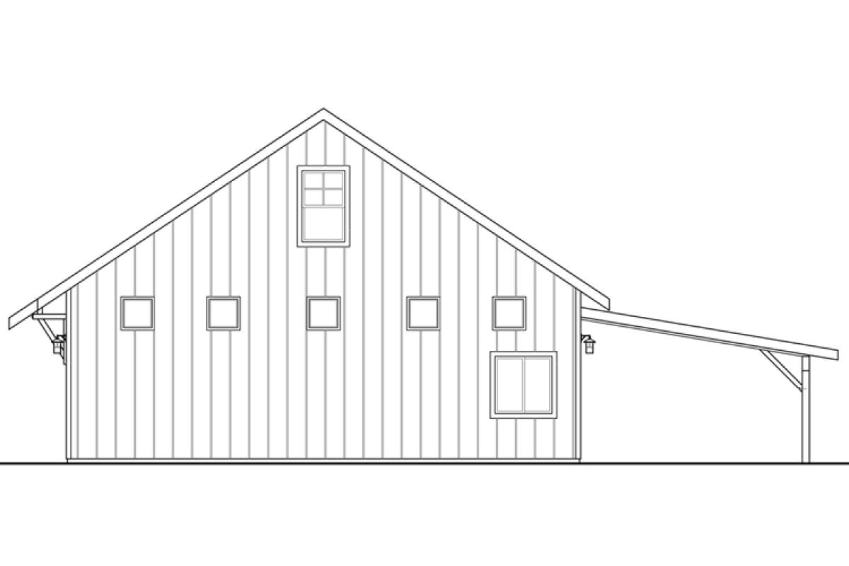 Craftsman House Plan #035-00761 Elevation Photo