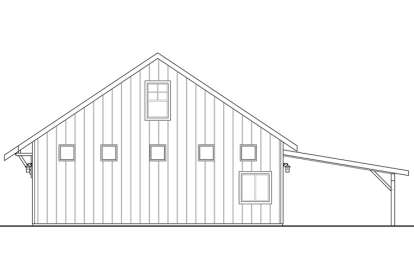 Craftsman House Plan #035-00761 Elevation Photo