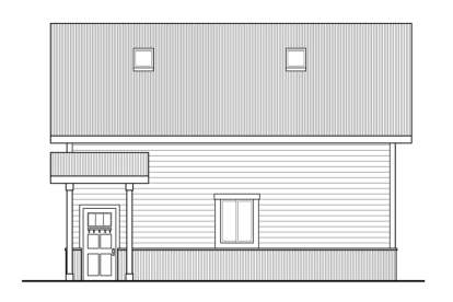 Traditional House Plan #035-00762 Elevation Photo