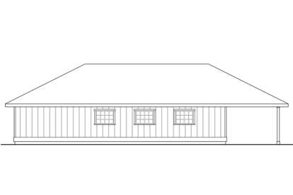 Country House Plan #035-00763 Elevation Photo