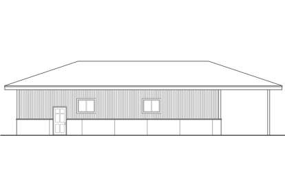 Traditional House Plan #035-00764 Elevation Photo