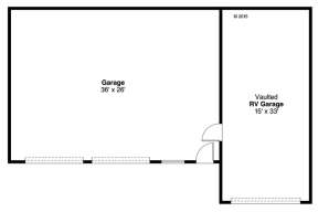 Floorplan 1 for House Plan #035-00767