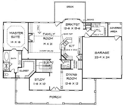 Main for House Plan #6082-00102