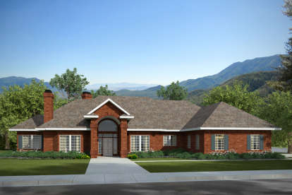 3 Bed, 3 Bath, 3348 Square Foot House Plan - #035-00769