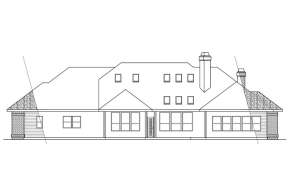 Classical House Plan #035-00769 Elevation Photo