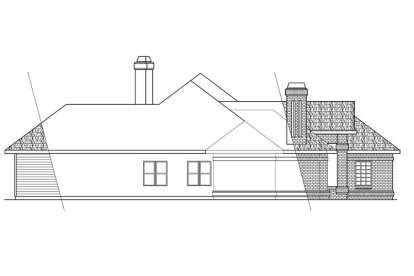 Classical House Plan #035-00769 Elevation Photo