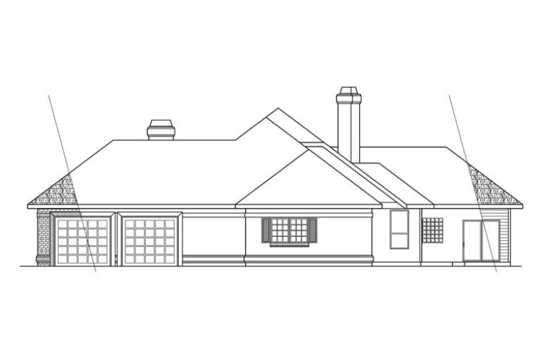 Classical House Plan #035-00769 Elevation Photo