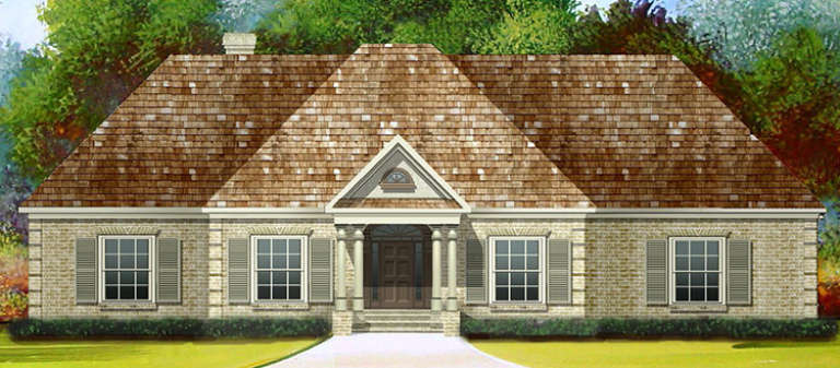 House Plan House Plan #18258 Front Elevation