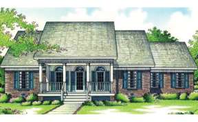 Traditional House Plan #048-00112 Elevation Photo