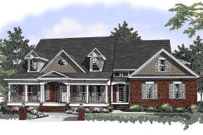 Country House Plan #6082-00105 Elevation Photo