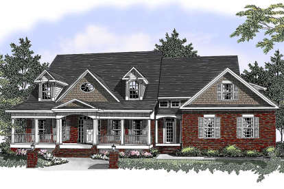 Country House Plan #6082-00105 Elevation Photo