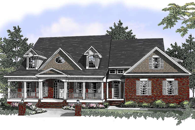 House Plan House Plan #18260 Front Elevation