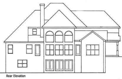 Traditional House Plan #6082-00108 Elevation Photo