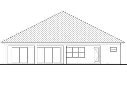 Florida House Plan #207-00044 Elevation Photo