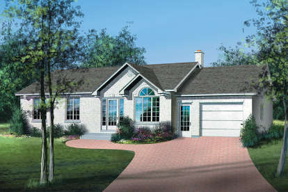 House Plan House Plan #18266 Front Elevation