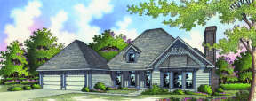 Traditional House Plan #048-00113 Elevation Photo