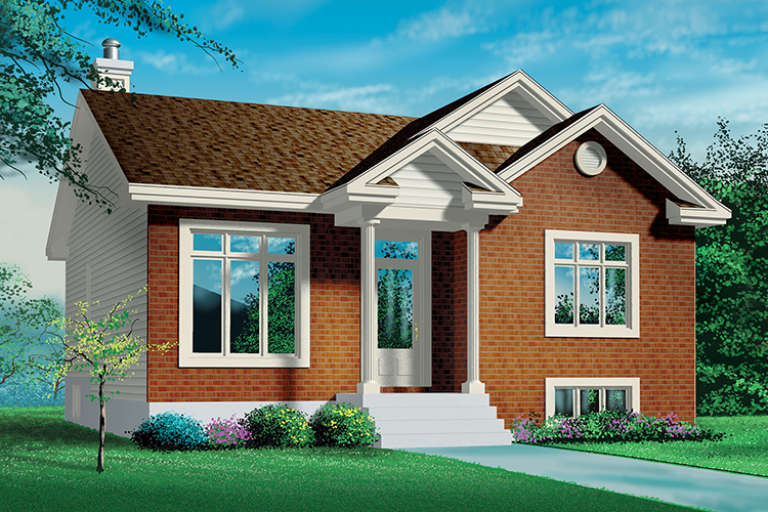 House Plan House Plan #18270 Front Elevation