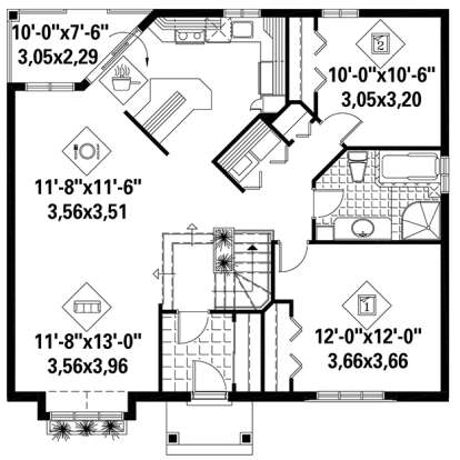 Main for House Plan #6146-00281