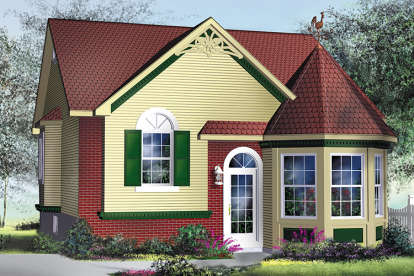 Victorian House Plan #6146-00284 Elevation Photo