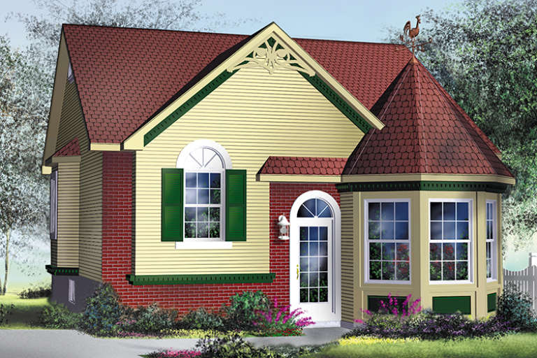 House Plan House Plan #18274 Front Elevation