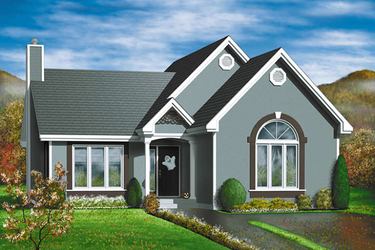 House Plan House Plan #18275 Front Elevation