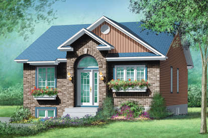 House Plan House Plan #18286 Front Elevation