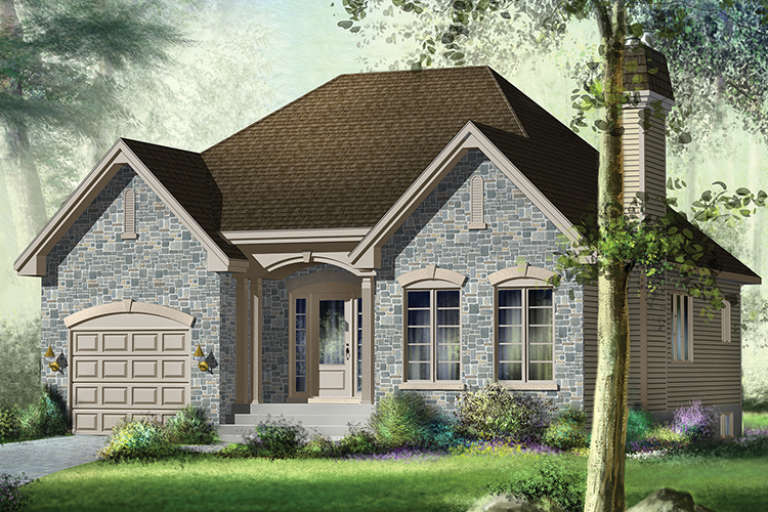 House Plan House Plan #18290 Front Elevation