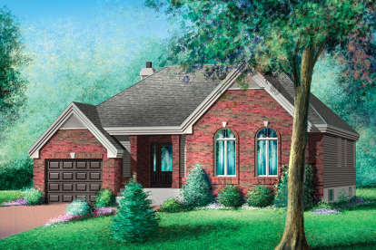 House Plan House Plan #18292 Front Elevation