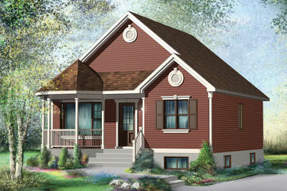 House Plan House Plan #18295 Front Elevation
