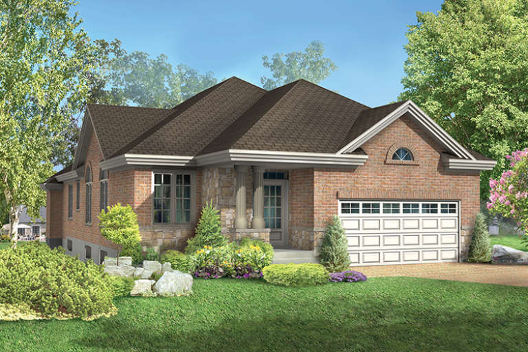 House Plan House Plan #18298 Front Elevation