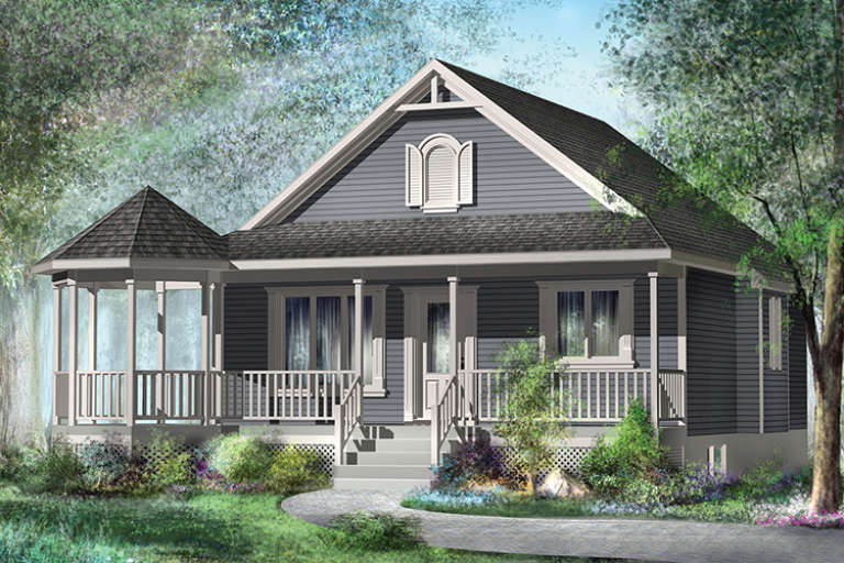 House Plan House Plan #18302 Front Elevation