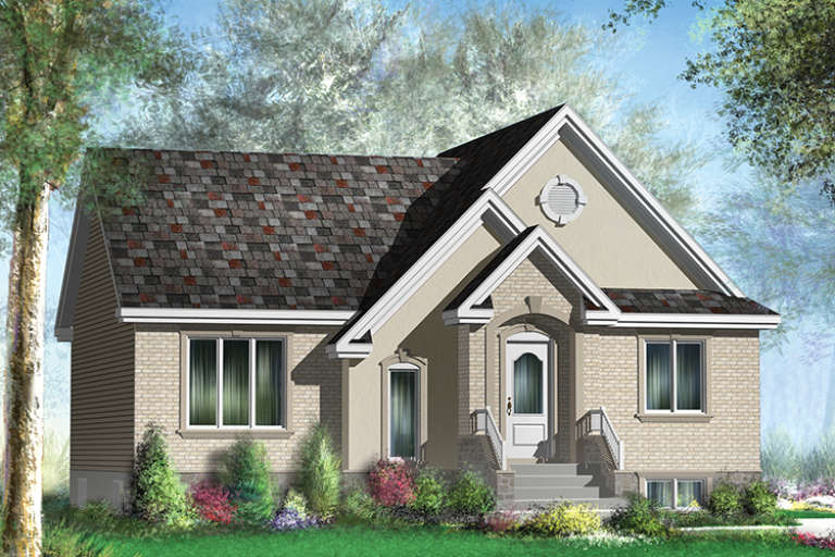 House Plan House Plan #18303 Front Elevation