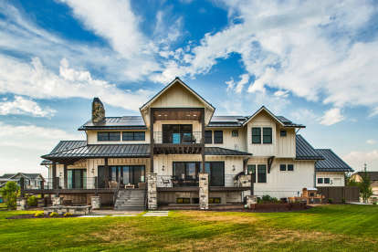 Luxury House Plan #5631-00061 Elevation Photo