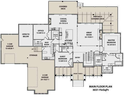 House Plan House Plan #18305 Drawing 1