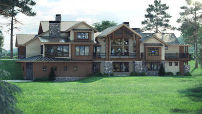 Mountain House Plan #5631-00062 Elevation Photo
