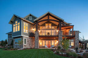 Luxury House Plan #5631-00063 Elevation Photo